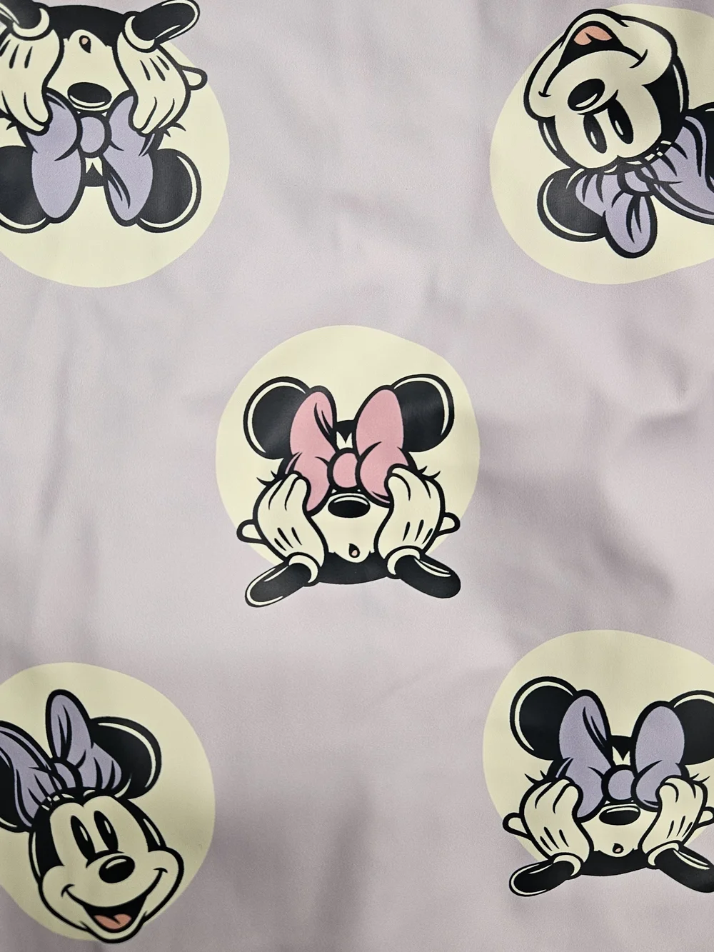 Disney Girls' Minnie Mouse Pink & Purple Raincoat